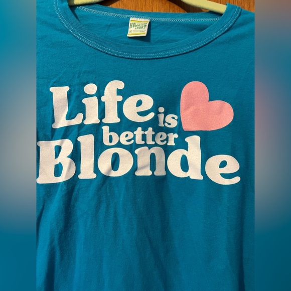 Life Is Better Blonde Tshirt ASO Jessica Simpson - Picture 4 of 8